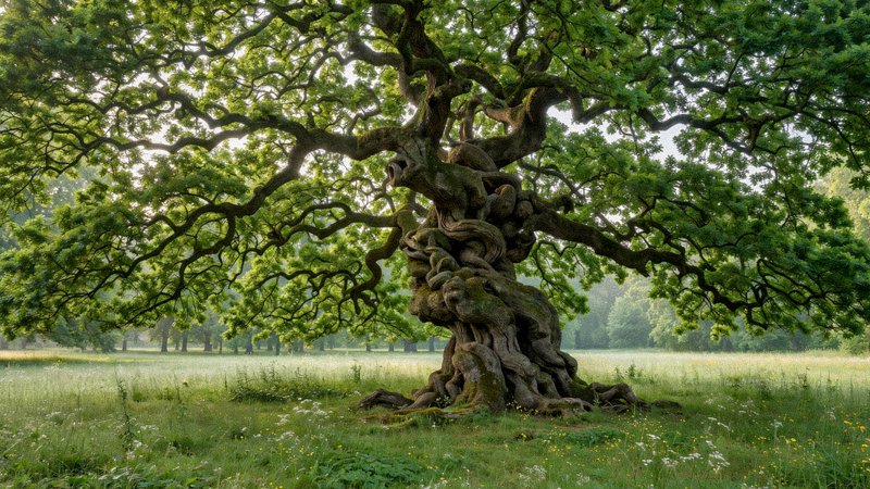 Pielęgnacja starodrzewu — schemat zabiegów arborystycznych na starym drzewie — zdjęcie 1
