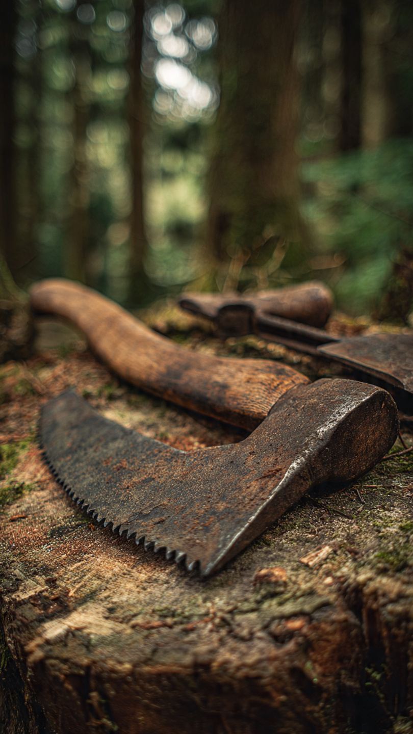 Dawne i współczesne narzędzia drwali - ewolucja sprzętu leśnego
